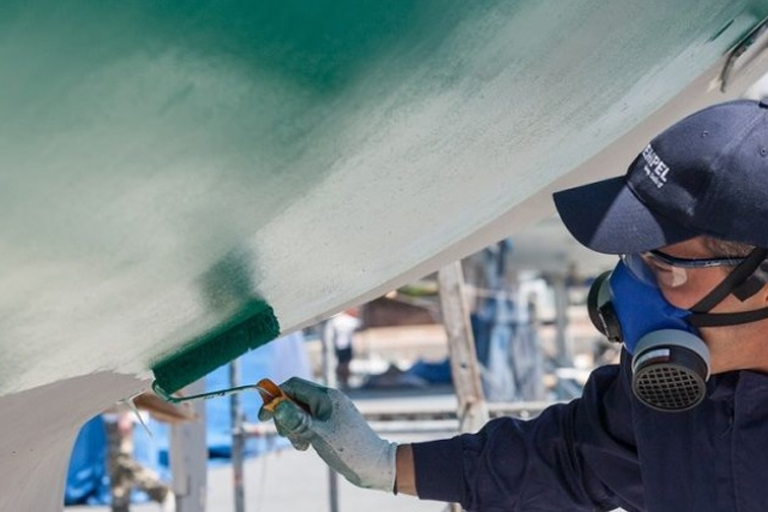 pintura de barcos em braga knautic